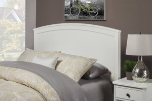 Baker Standard Headboard, White - King (#308)
