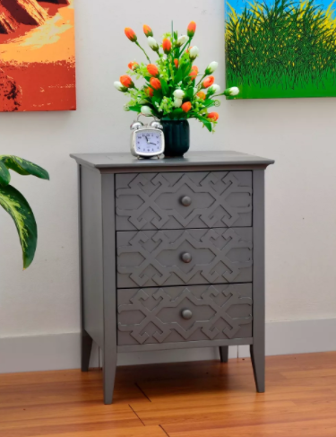 Fretwork Accent Table (#340)