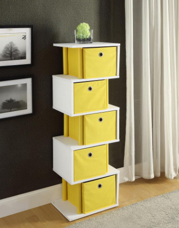 Zig Zag Drawers, Yellow (#K1106)