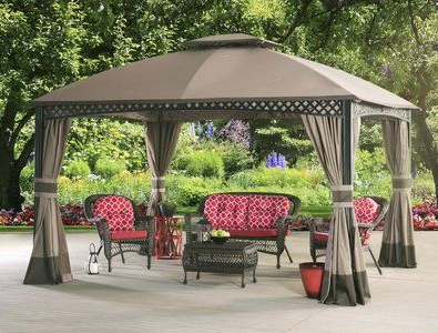 Windsor Gazebo Canopy Replacement, Nutmeg (#K1278)