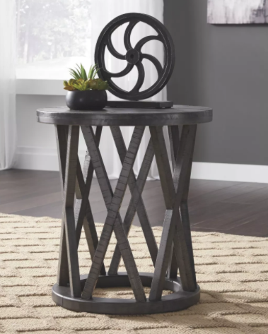 Sharzane Round End Table (#K2181)