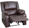 Harmony Leather Recliner, Brown (#K2275)