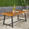 Toby Outdoor Acacia Wood Dining Table (#K2285)