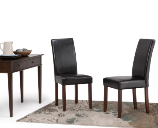Set of 2 - Normandy Parson Dining Chairs (#K2311)