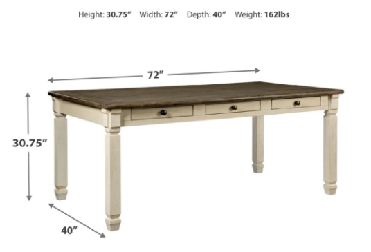 Bolanburg Dining Room Table (#K2456)