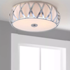 Charing 2-Light Cross Flush Mount, Light Silver (#K2567)