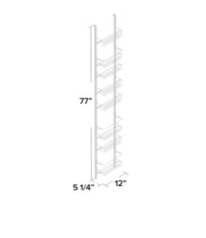 8-Tier Cabinet Door Organizer CG382