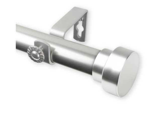 (Set of 2) 66"-120" Satin Curtain Rods CG397