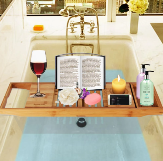 Bellinger Bamboo Bathtub Caddy Tray (#K5905)
