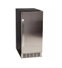 EdgeStar 50-lb Undercounter Built-In Cube Ice Maker with Reversible Door, Black Cabinet/Stainless Steel Door (#K6342)