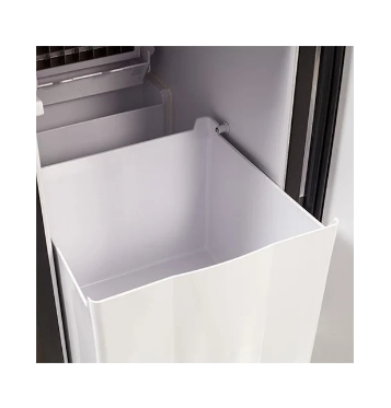 EdgeStar 50-lb Undercounter Built-In Cube Ice Maker with Reversible Door, Black Cabinet/Stainless Steel Door (#K6342)