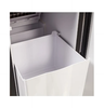 EdgeStar 50-lb Undercounter Built-In Cube Ice Maker with Reversible Door, Black Cabinet/Stainless Steel Door (#K6342)
