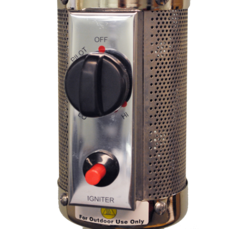 41,000 BTU  Propane Patio Heater, Black (#K6514)
