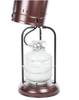 46,000 BTU Propane Standing Patio Heater, Aged Chestnut (#K6483)
