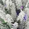 7.5' Starry Light LED Flocked Fraser with Multicolor Lights (#K6608)