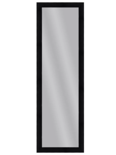 15.5" x 51.5" Milenia Decorative Mirror, Distressed Black (#K6736)
