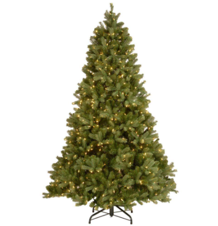 6 ft. Downswept Douglas Fir Artificial Christmas Tree with Clear Lights TTR338