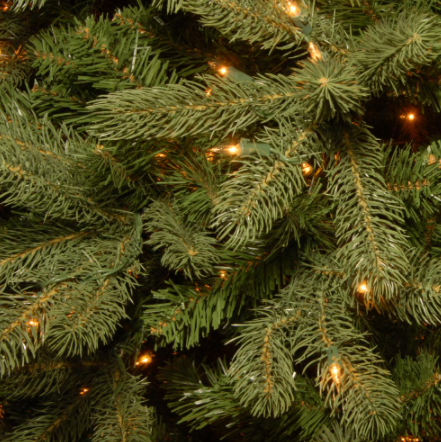 6 ft. Downswept Douglas Fir Artificial Christmas Tree with Clear Lights TTR338