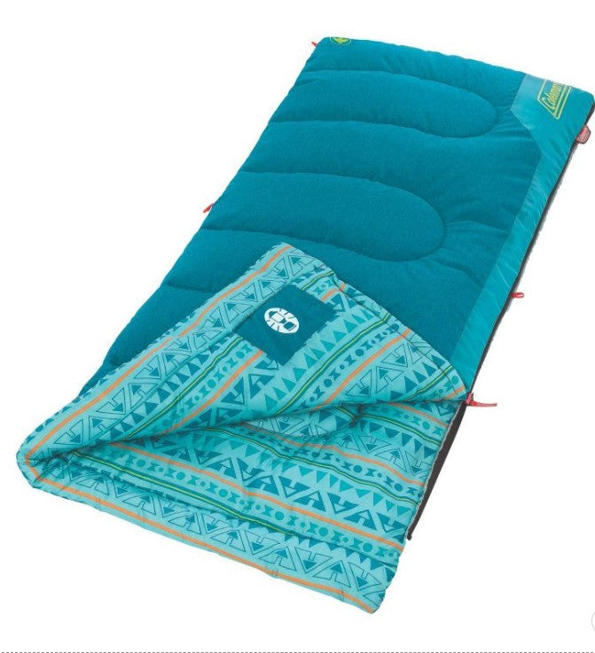 50 Degree Youth Sleeping Bag Turquoise