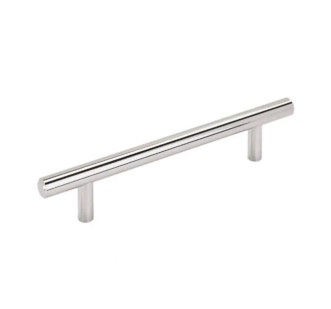 Bar Pulls 7 in (178 mm) Center-to-Center Polished Chrome Drawer Pull, (Set of 8)