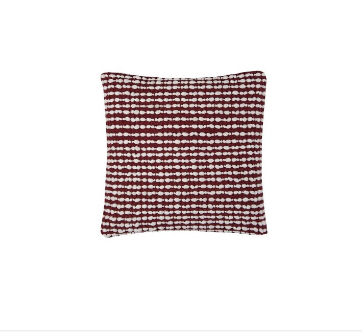 20" x 20" Pillow Cover Red/ White