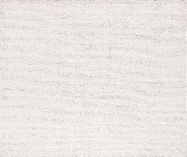 Abstract Ivory/Beige 6 ft. x 6 ft. Speckled Square Area Rug