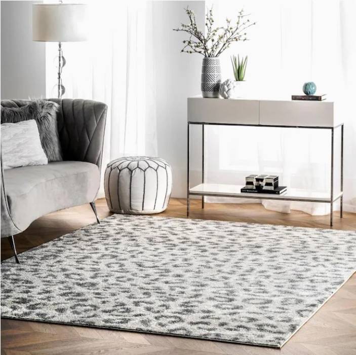 nuLOOM Indoor Animal Print Area Rug, DRug292-B2-S3