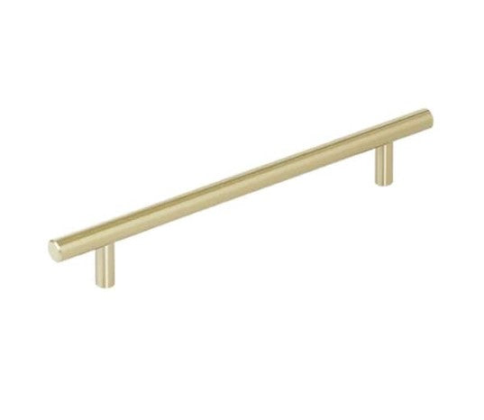 Bar Pulls 7 in. (178 mm) Golden Champagne Cabinet Drawer Pull (10-Pack)