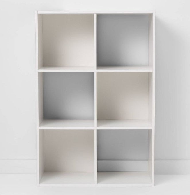 11" 6 Cube Organizer Shelf
