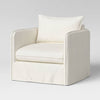 Berea Slouchy Lounge Chair with French Seams