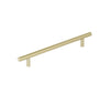 Bar Pulls 7 in. (178 mm) Golden Champagne Cabinet Drawer Pull (10-Pack)