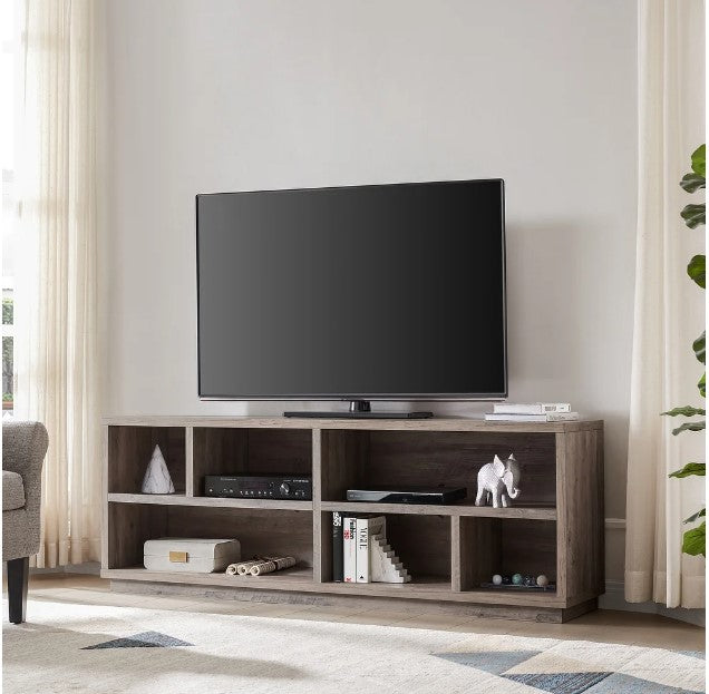 Bowman 70" TV Stand Gray Oak