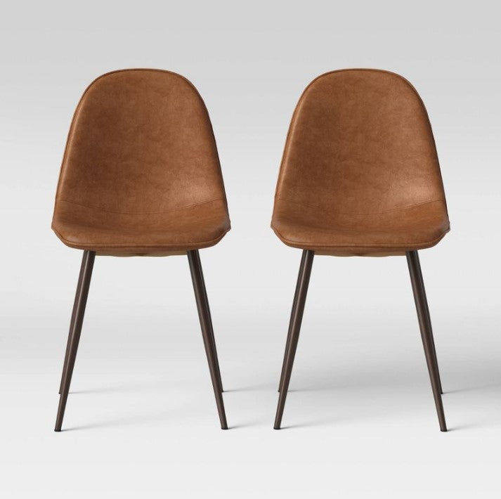 2pc Copley Upholstered Dining Chairs
