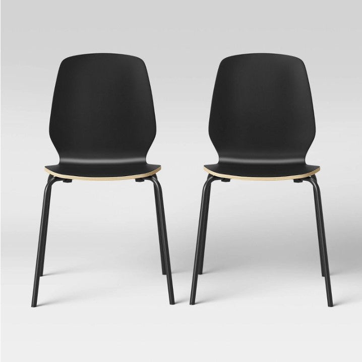 Bentwood Stacking Dining Chairs, (Set of 2)