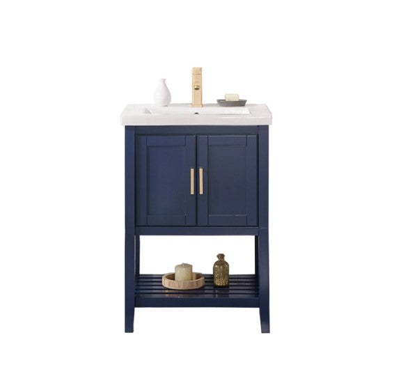 24-inch Kd Blue Sink Vanity