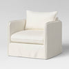 Berea Slouchy Lounge Chair with French Seams