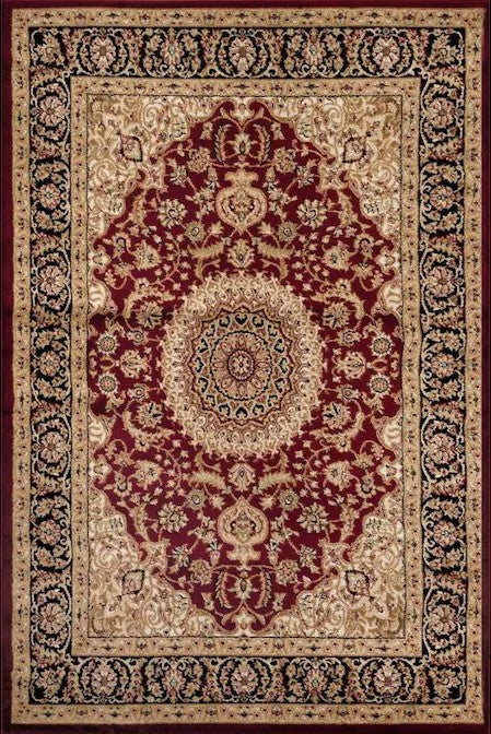 World Rug Gallery Florence Indoor Medallion Oriental 5’x7’ Area Rug s rug239