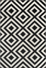 Zadie Geometric Black Area Rug DRug151-B2-S2