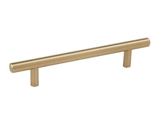 Bar Pulls 5-1/16 in. (128 mm) Golden Champagne Cabinet Drawer Pull (20-Pack)
