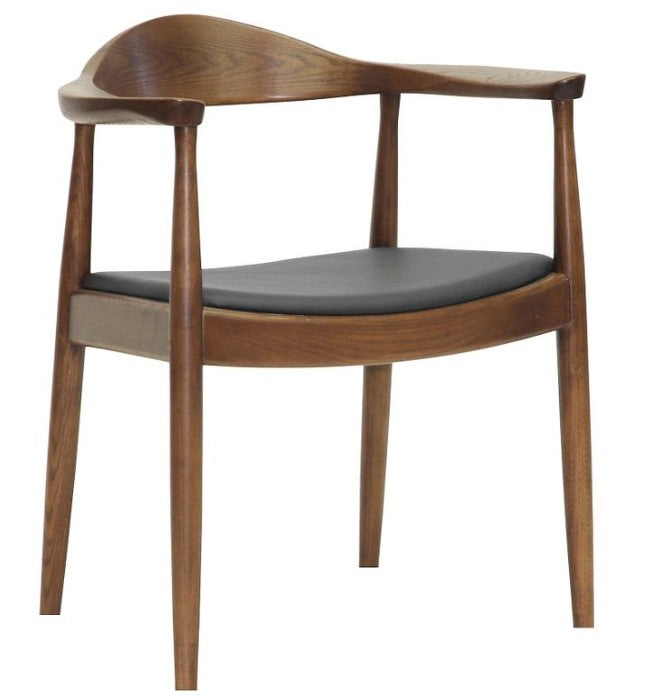 Embick Mid-Century Modern Dining Chair Brown