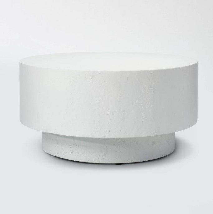 32" Arbon Coffee Table White