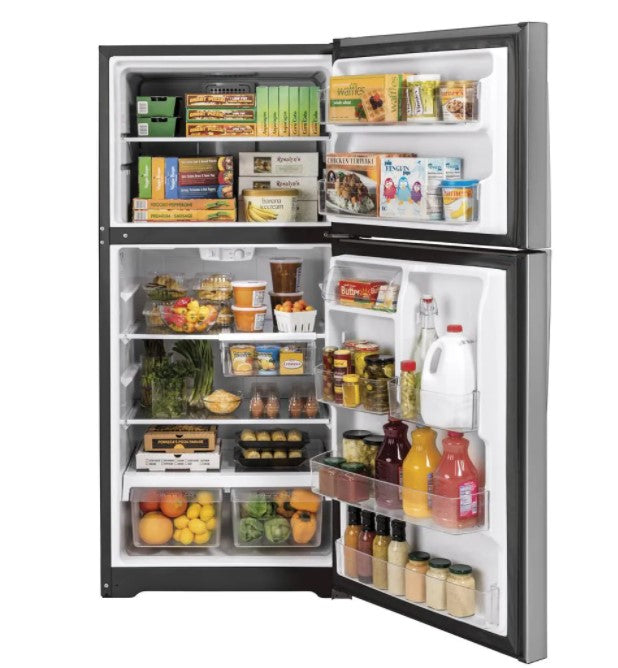 21.9 cu. ft. Top Freezer  Refrigerator in Stainless Steel OP087