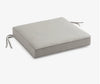Replacement Chair Cushion, 19.5'' x 18'', (Set of 2)