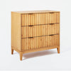 Thousand Oaks Wood Scalloped 3 Drawer Dresser