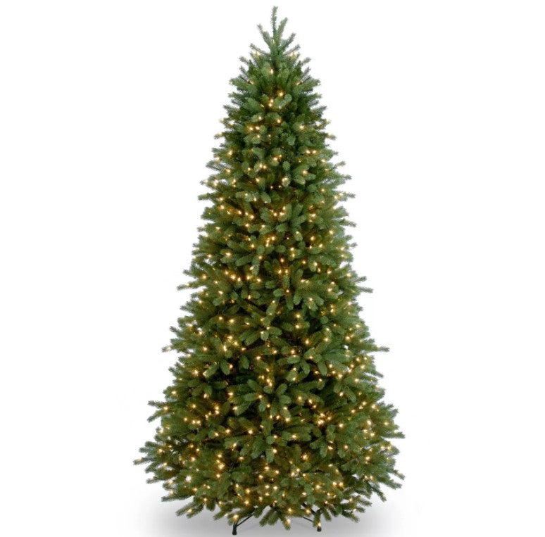 6.5ft National Christmas Tree Company Jersey Frasier Fir Artificial Christmas Tree 700ct Clear K8769