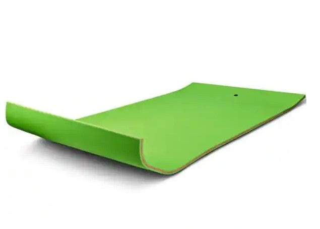 6 ft. Floating Water Pad Mat 3-Layer Foam Floating Island for Pool Green
