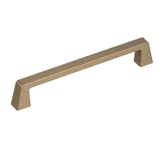 Blackrock 6-5/16 in (160 mm) Center-to-Center Golden Champagne Drawer Pull, (Set of 8)