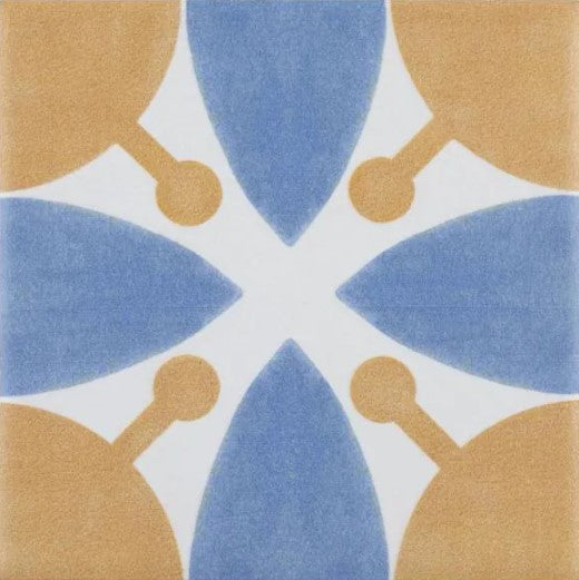 Revival Leaf Mini 4 in. x 4 in. Ceramic Floor and Wall Tile (189 Tiles