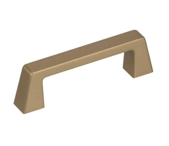 Blackrock 3 in (76 mm) Center-to-Center Golden Champagne Drawer Pull