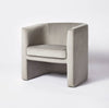 Vernon Upholstered Barrel Accent Chair